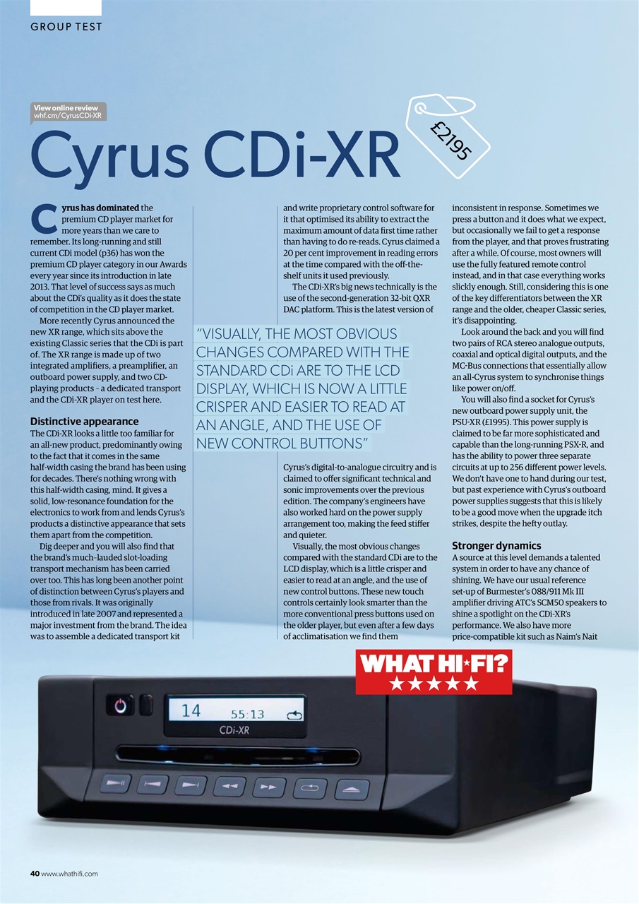 What HiFi Preview Pages