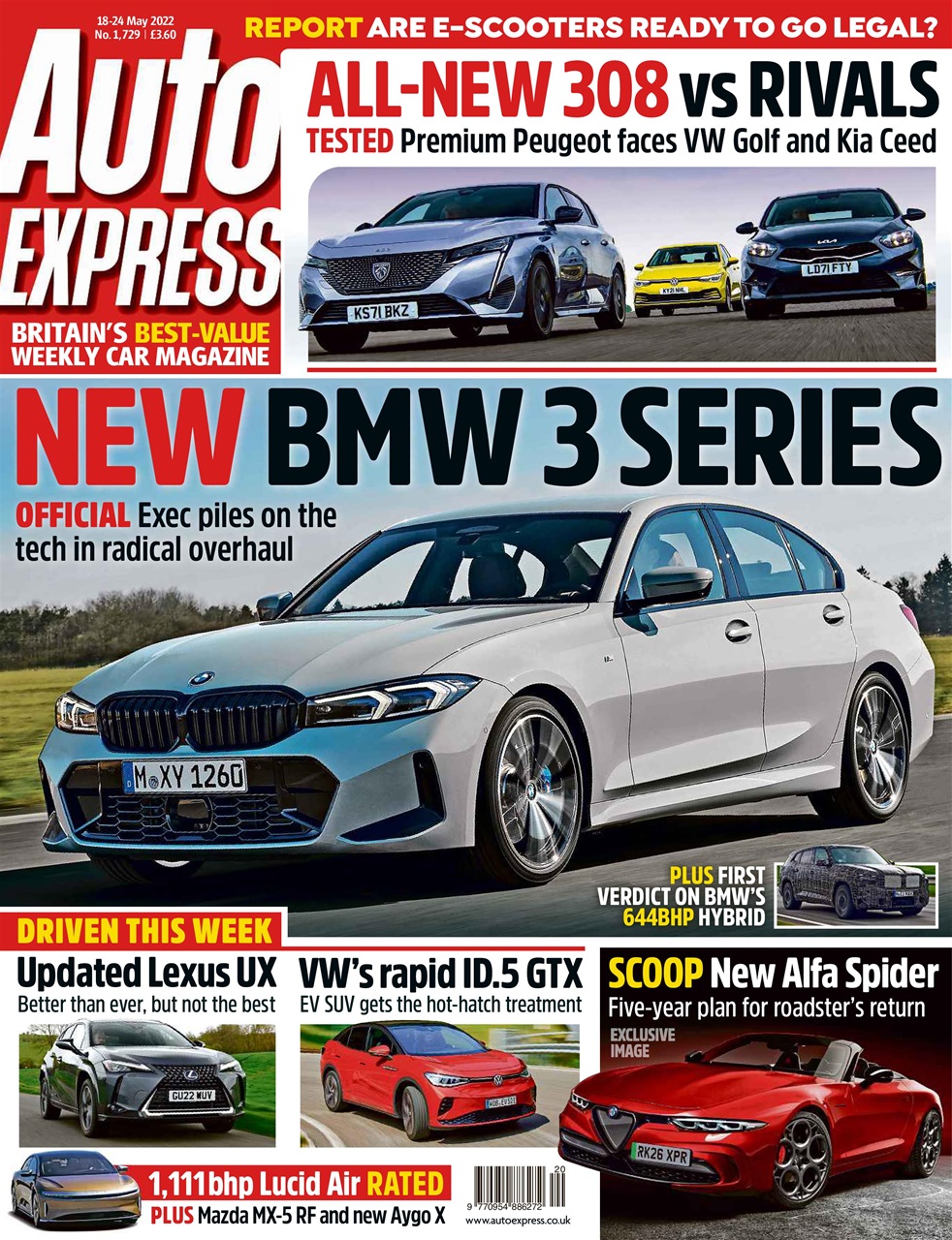 Auto Express Preview Pages
