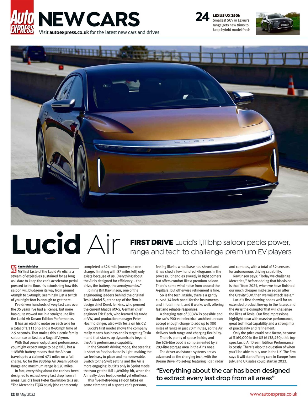 Auto Express Preview Pages