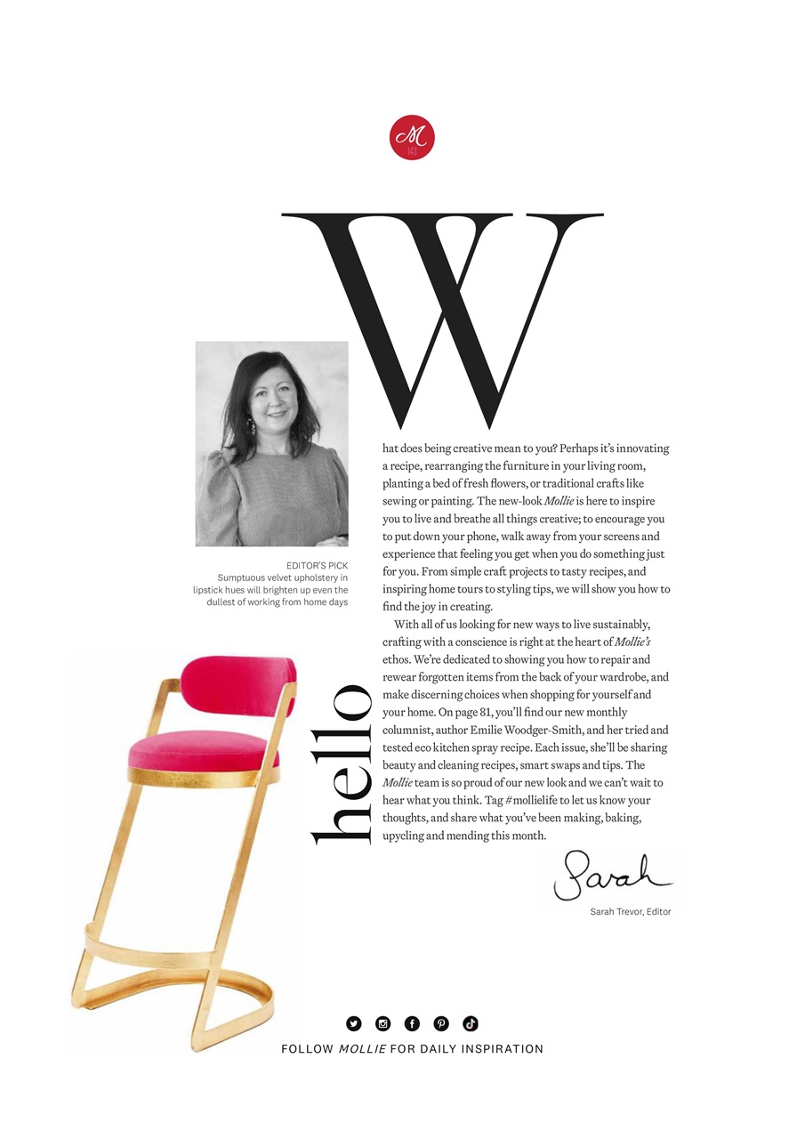 Mollie magazine Preview Pages