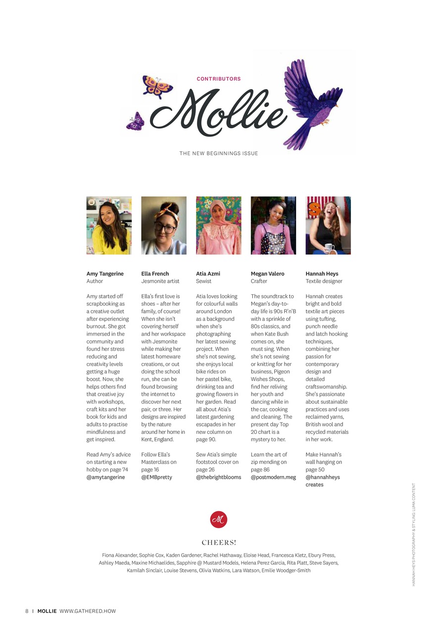 Mollie magazine Preview Pages