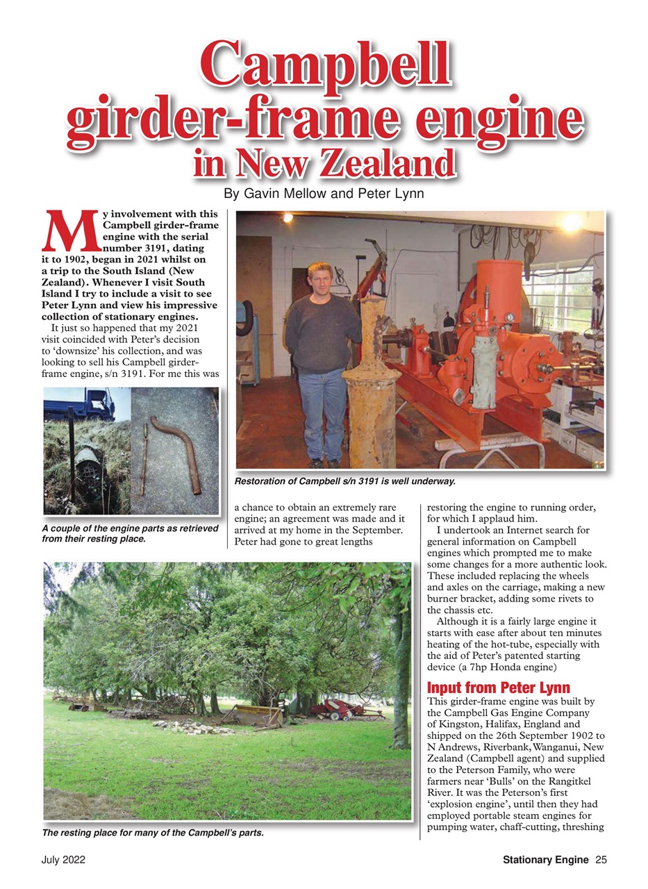 Stationary Engine Preview Pages