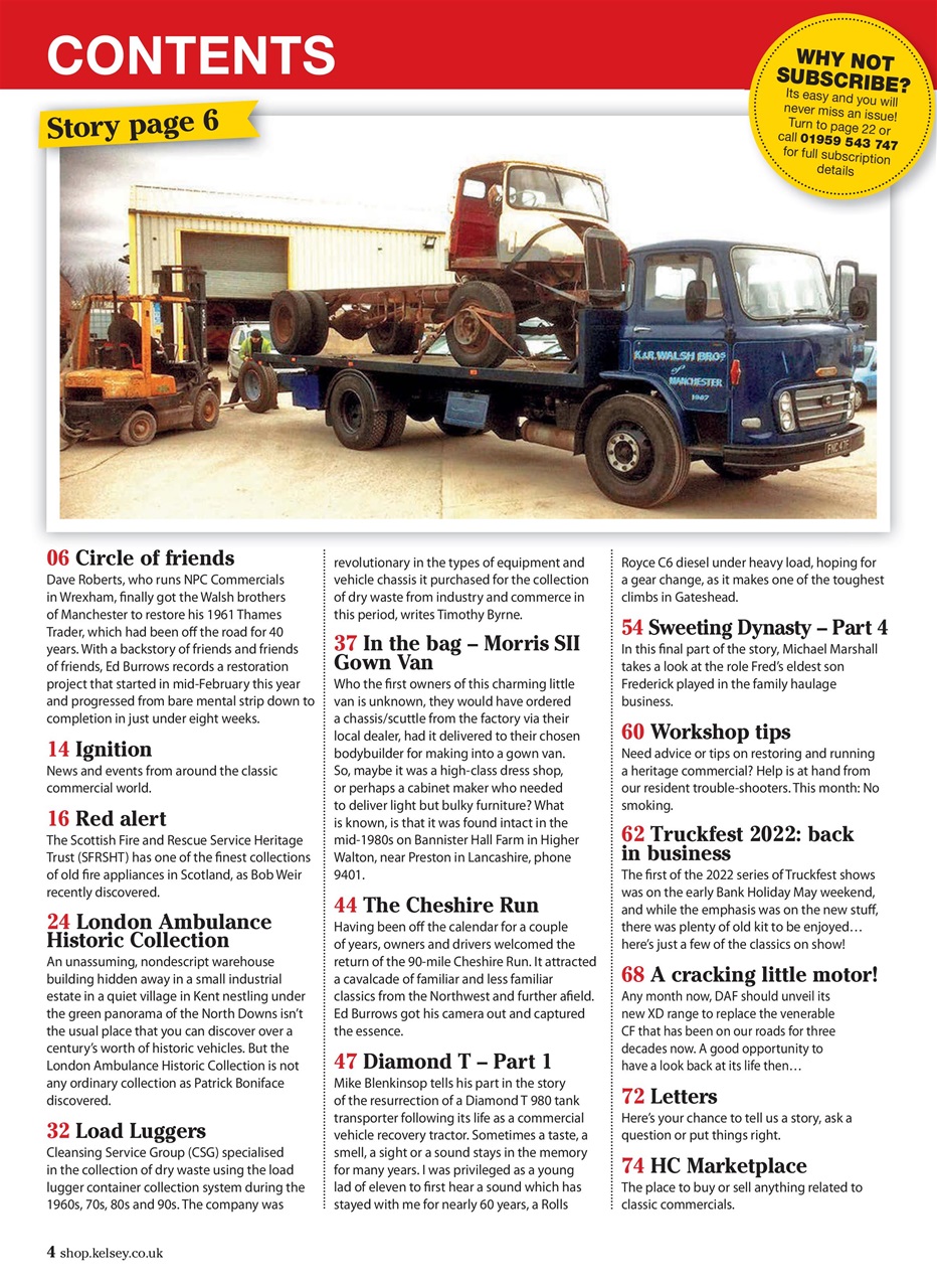 Heritage Commercials Magazine Preview Pages