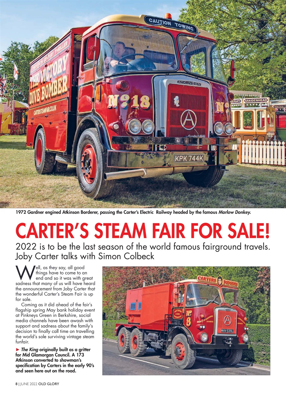 Old Glory Magazine Preview Pages