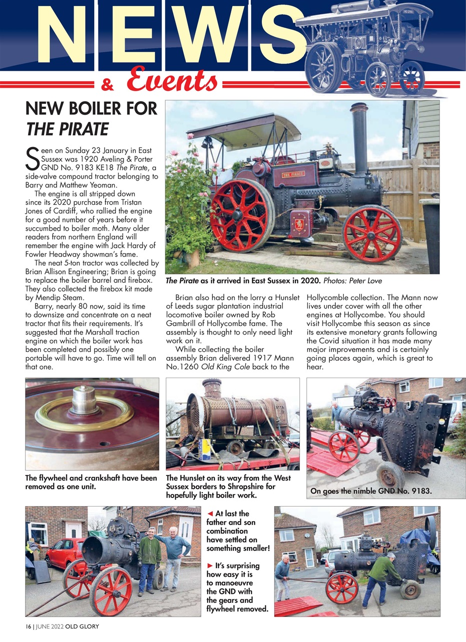 Old Glory Magazine Preview Pages