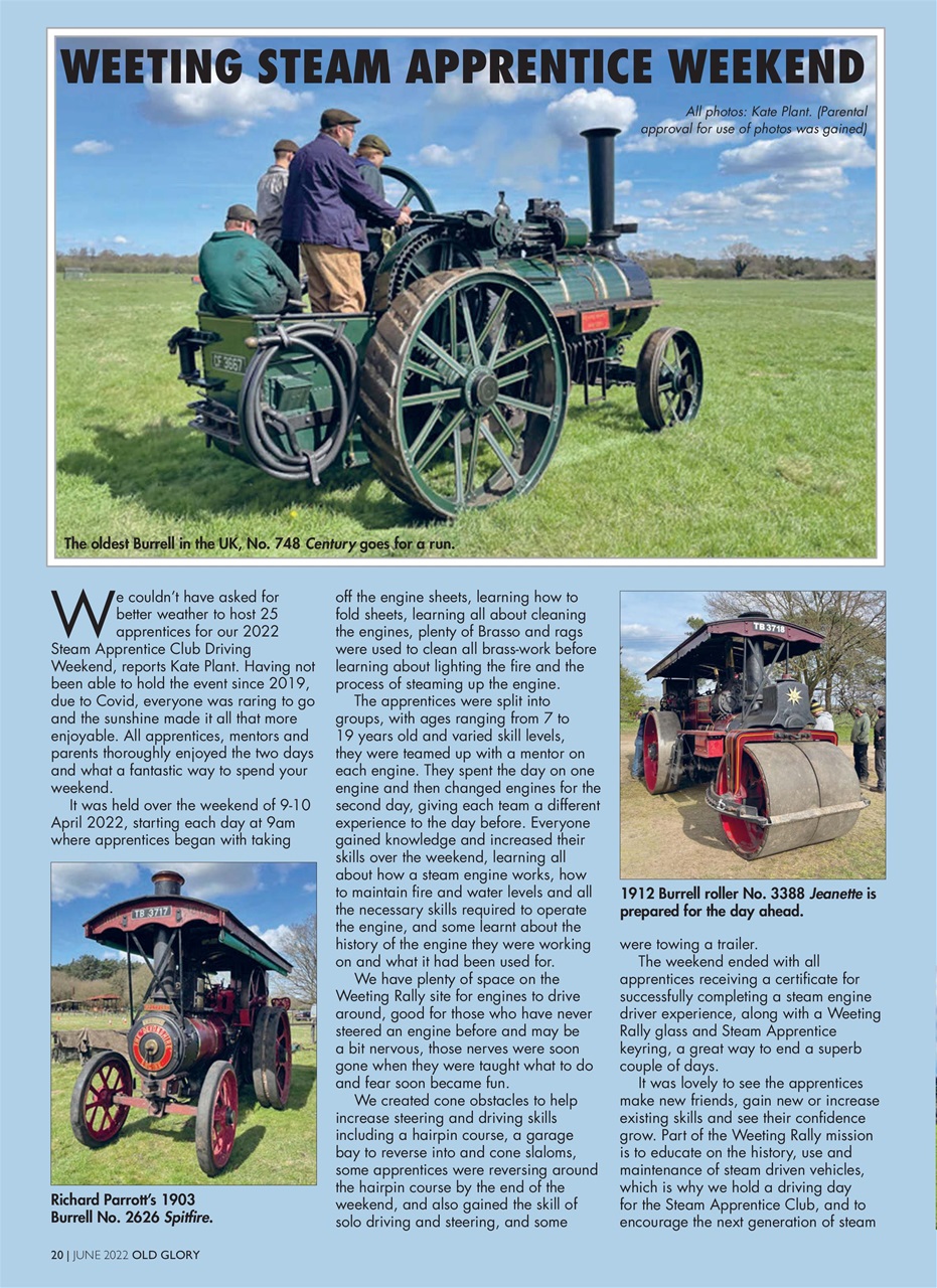 Old Glory Magazine Preview Pages