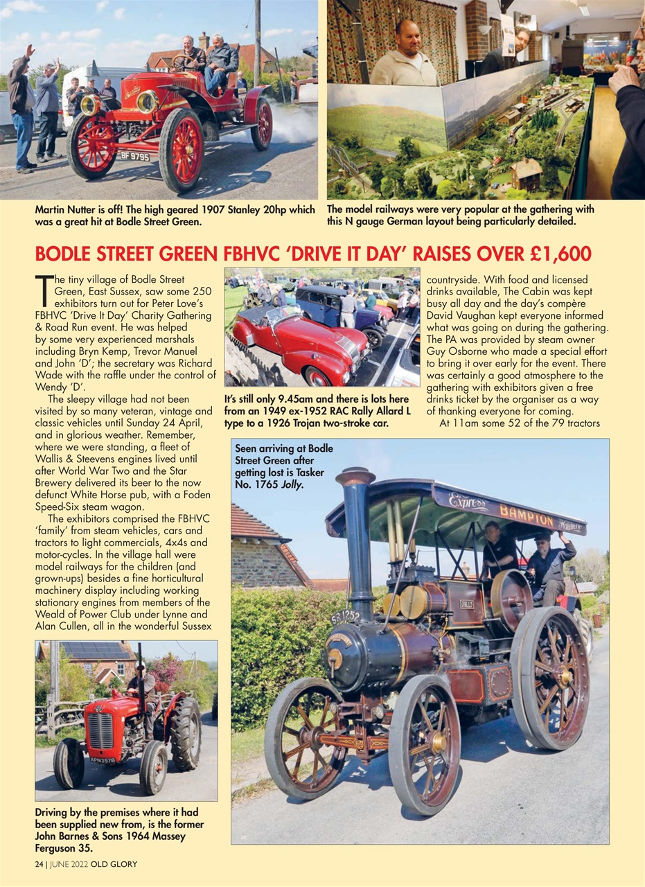 Old Glory Magazine Preview Pages