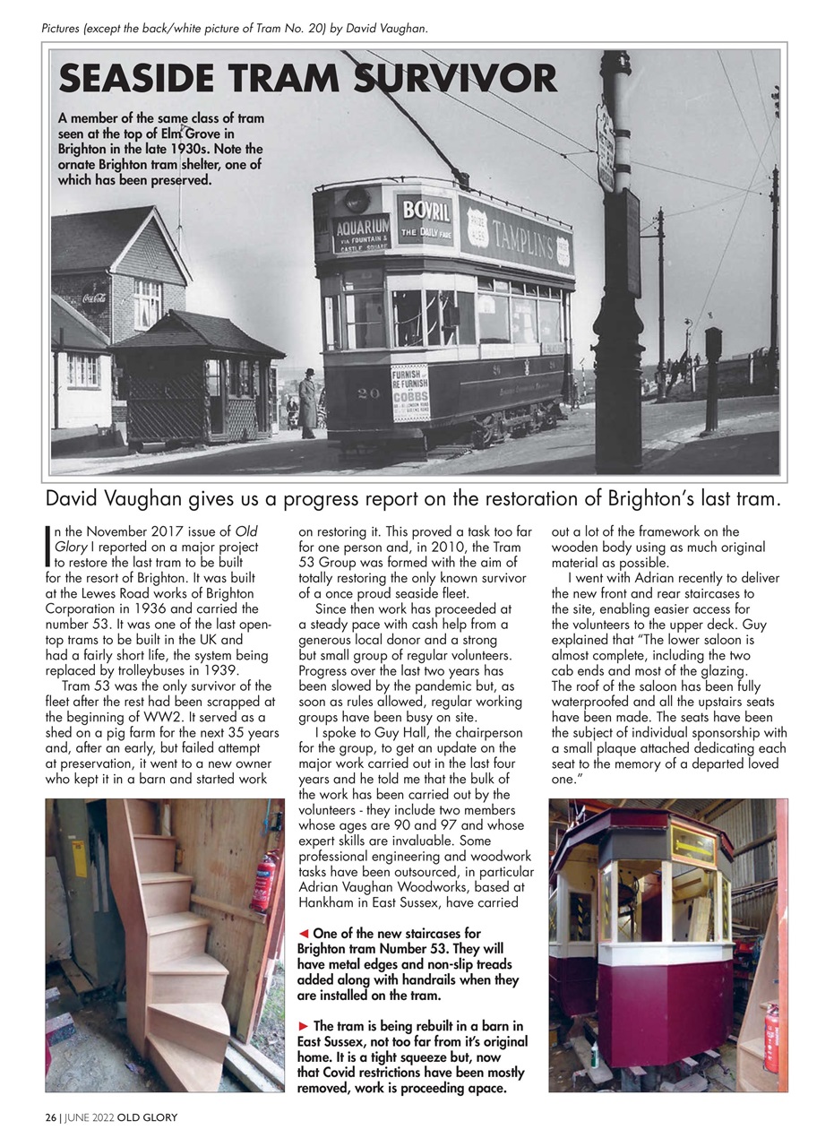 Old Glory Magazine Preview Pages