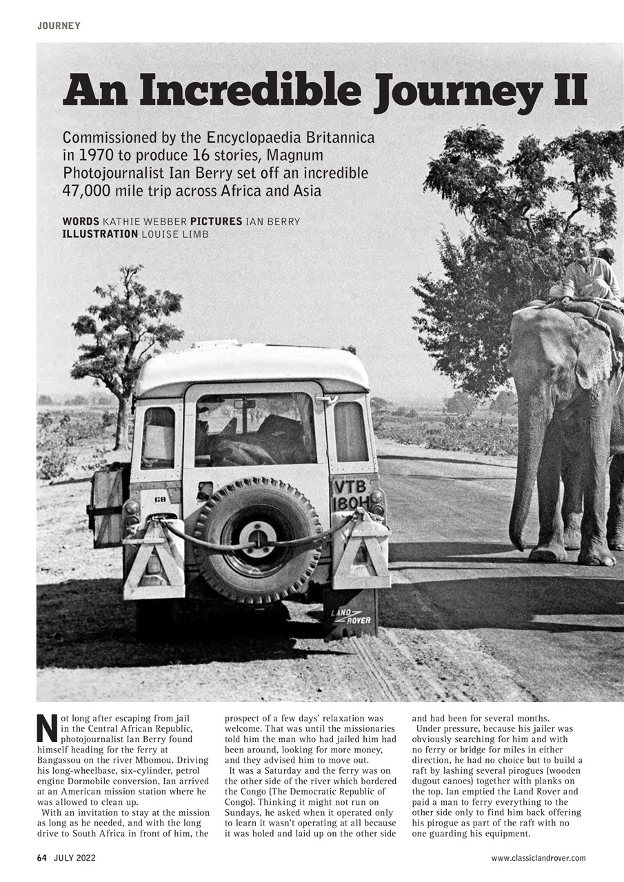 Classic Land Rover Magazine Preview Pages
