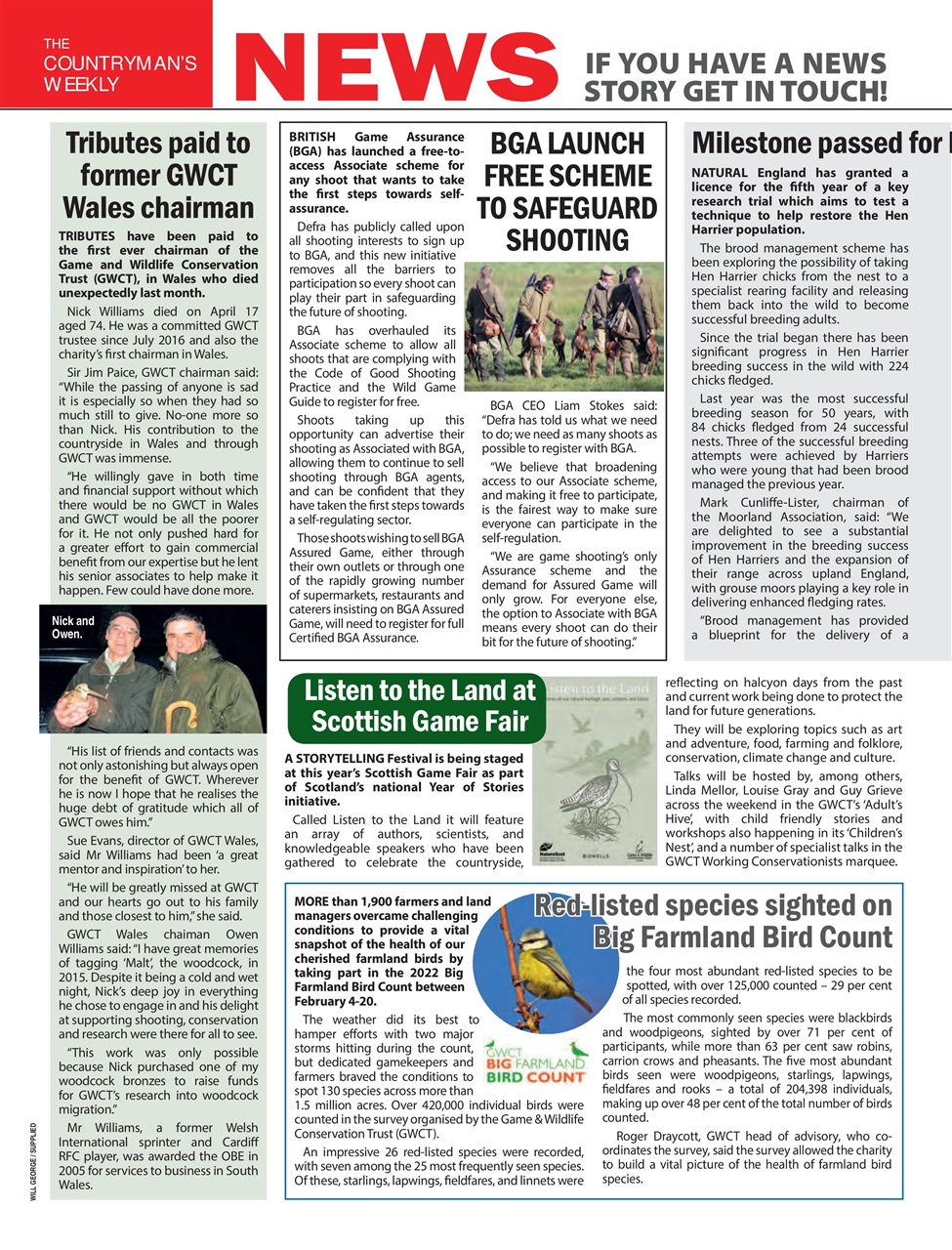 Countryman's Weekly Preview Pages