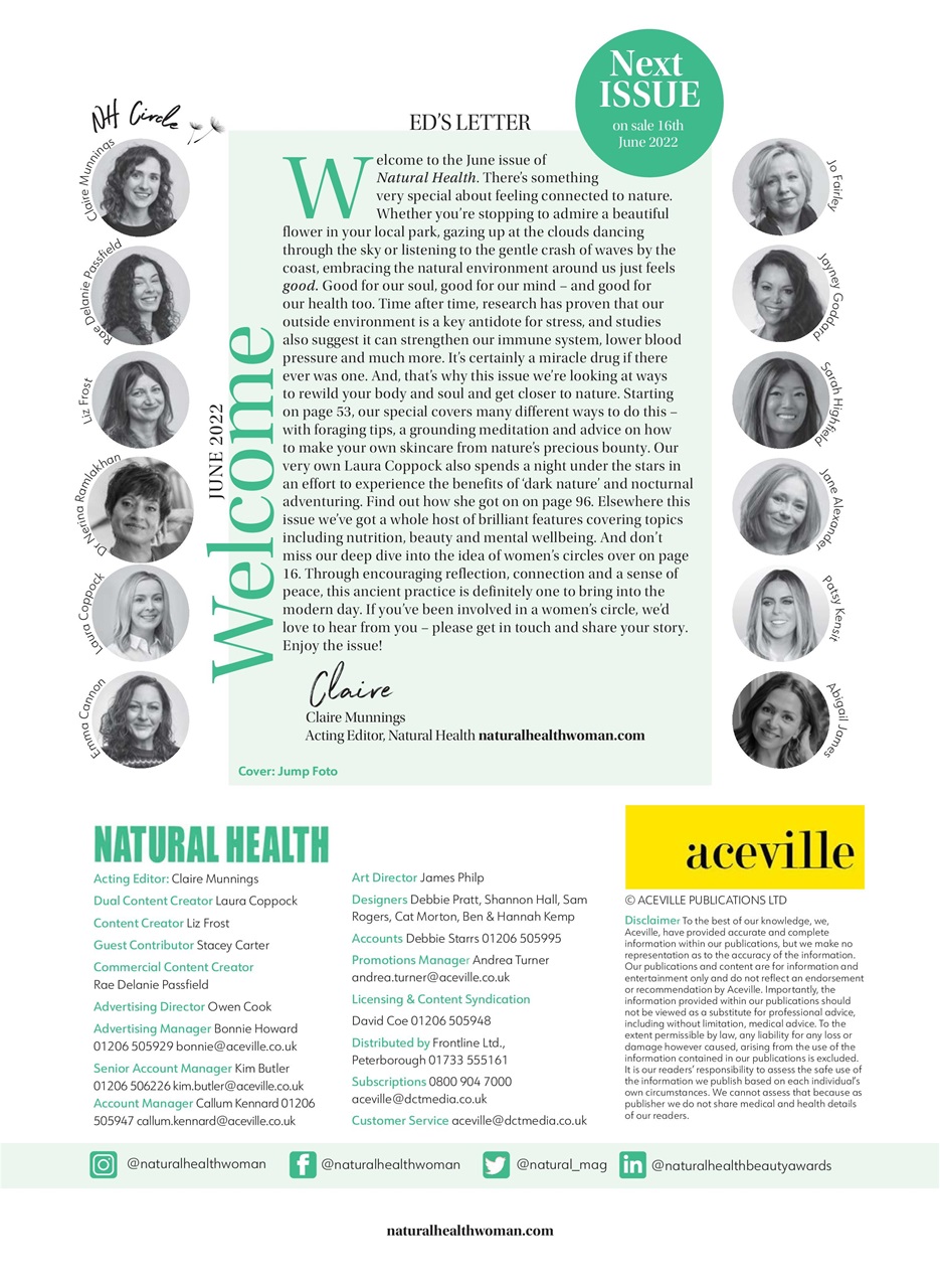 Natural Health Preview Pages