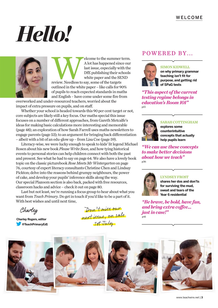 Teach Primary Preview Pages