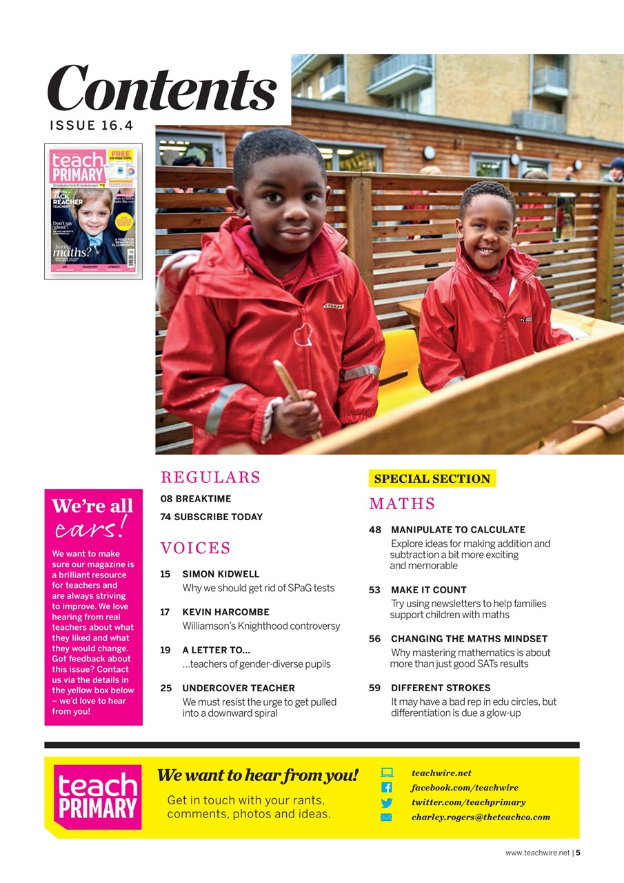 Teach Primary Preview Pages