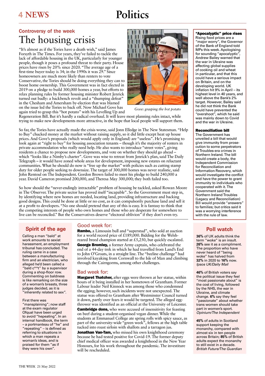 The Week Preview Pages