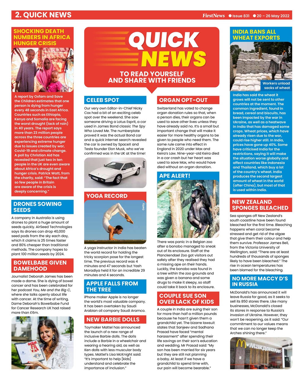 First News Preview Pages
