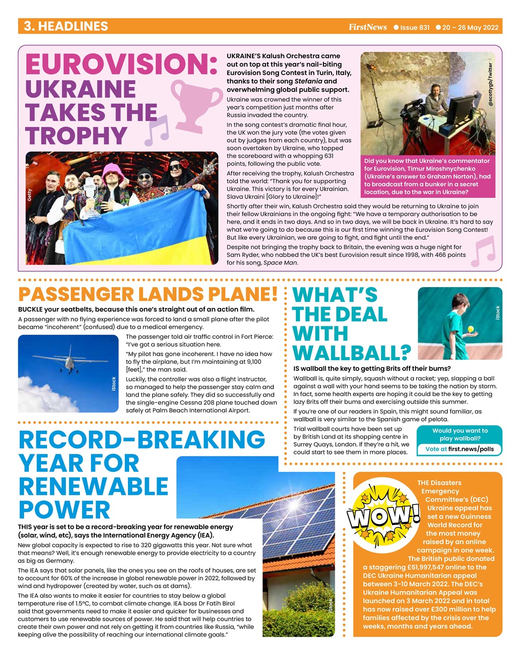 First News Preview Pages