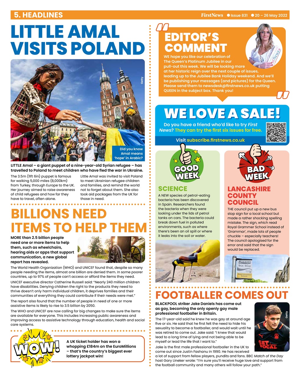 First News Preview Pages