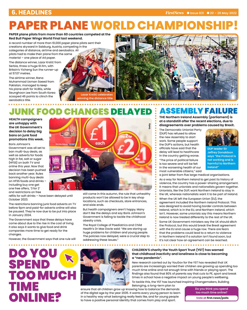 First News Preview Pages