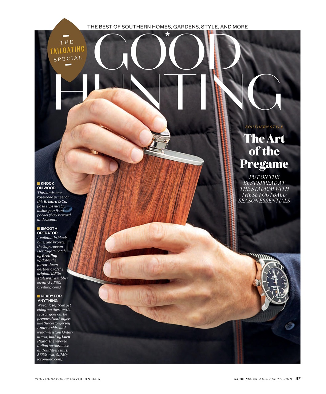 Garden and Gun Magazine Preview Pages