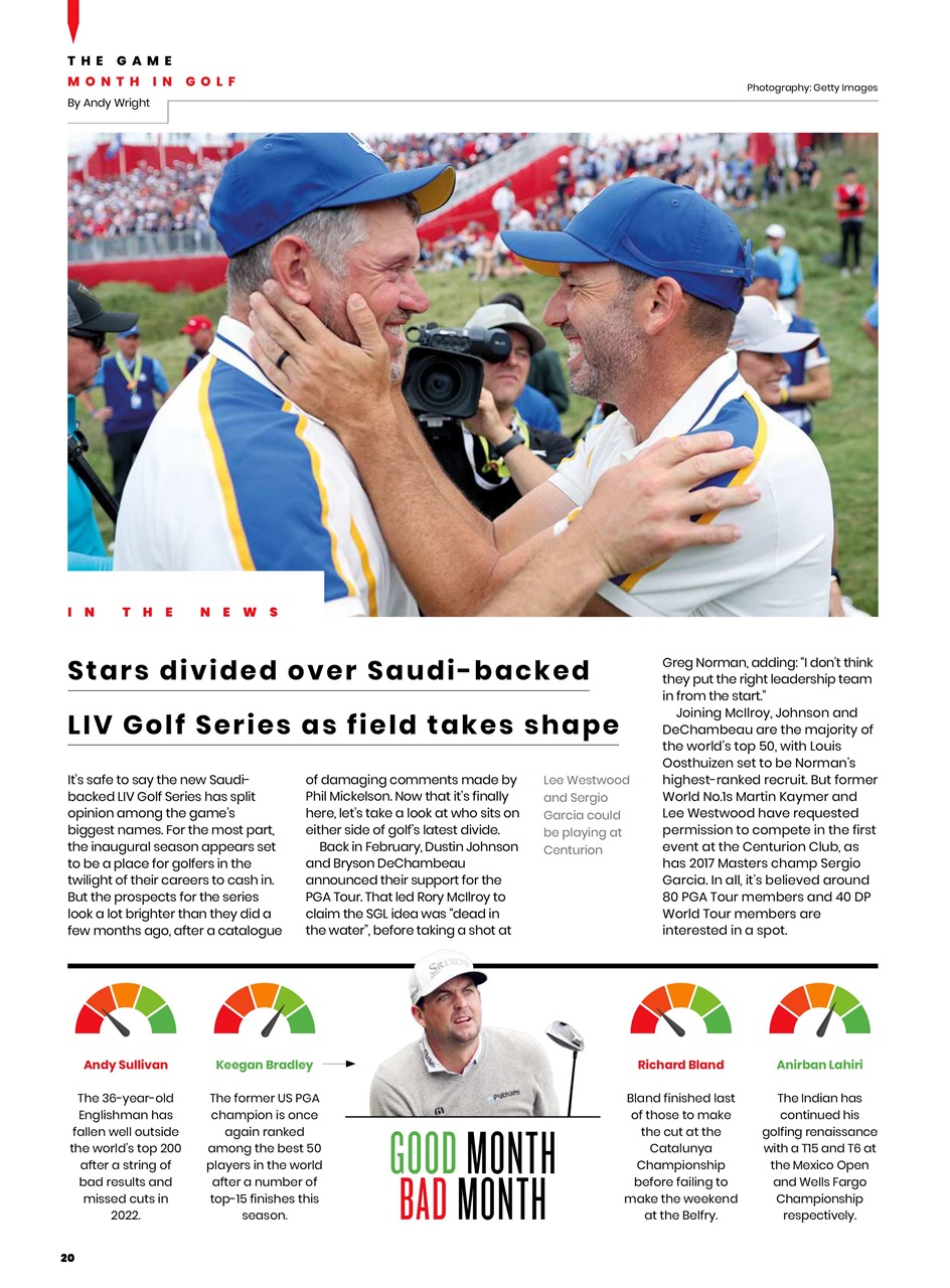 Golf Monthly Preview Pages