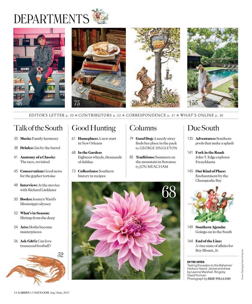 Garden and Gun Magazine Preview Pages