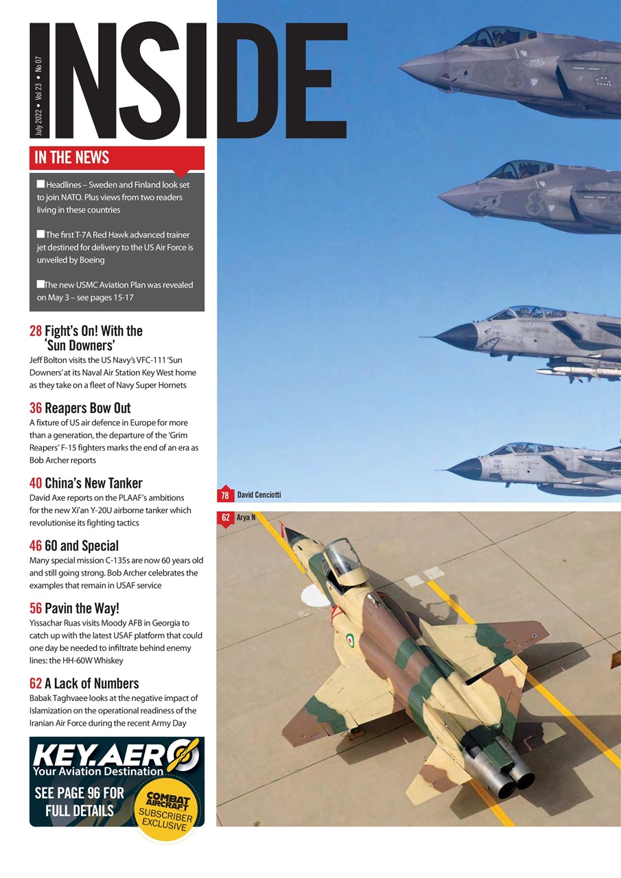 Combat Aircraft Journal Preview Pages