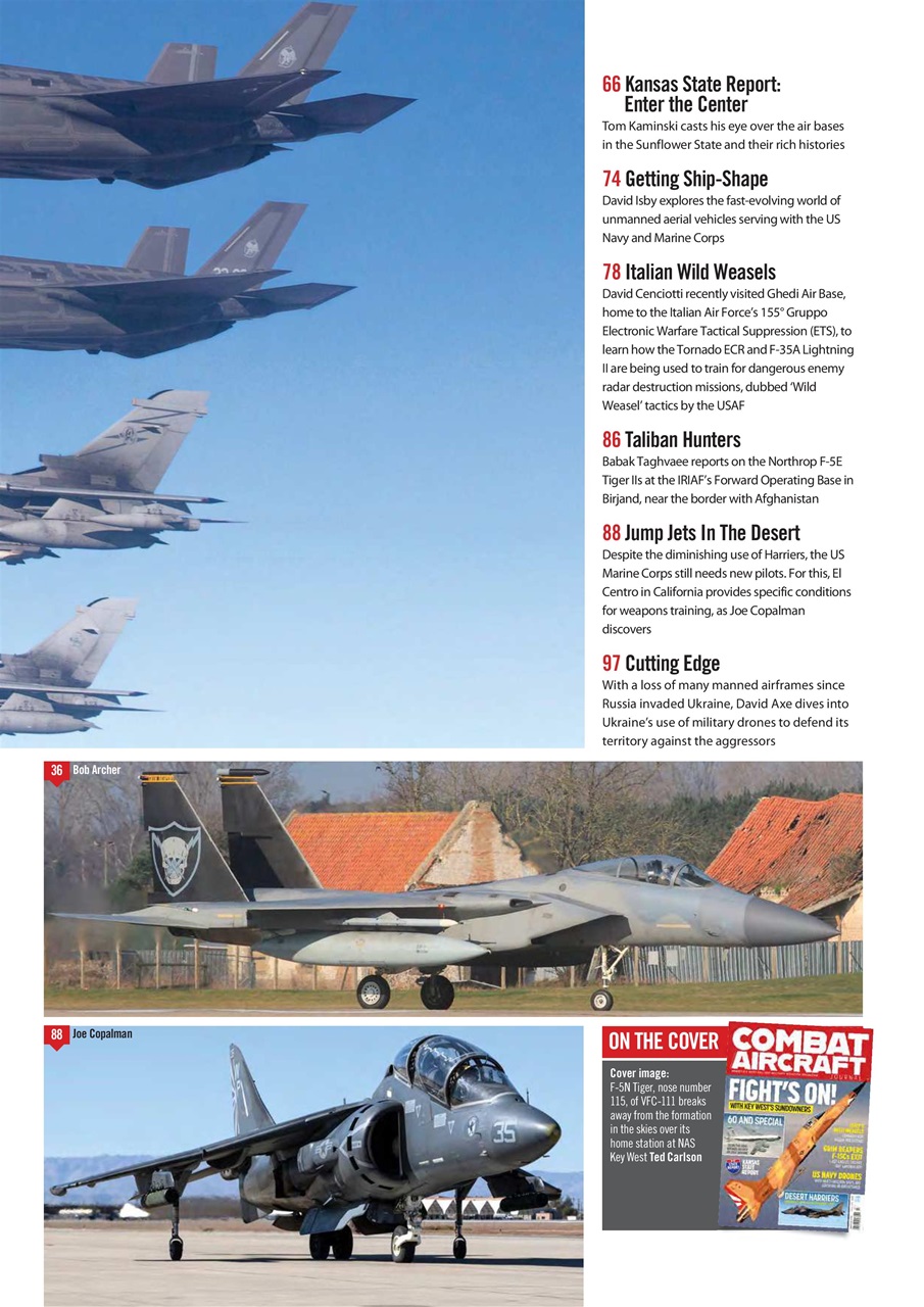Combat Aircraft Journal Preview Pages
