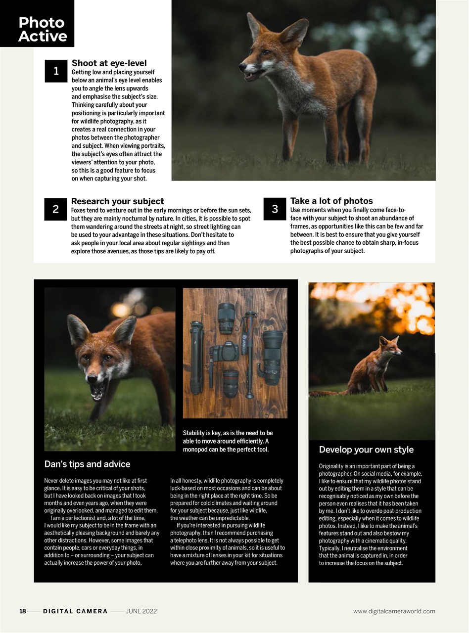 Digital Camera Magazine Preview Pages