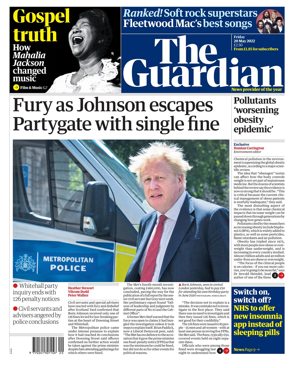 The Guardian Newspaper Preview Pages