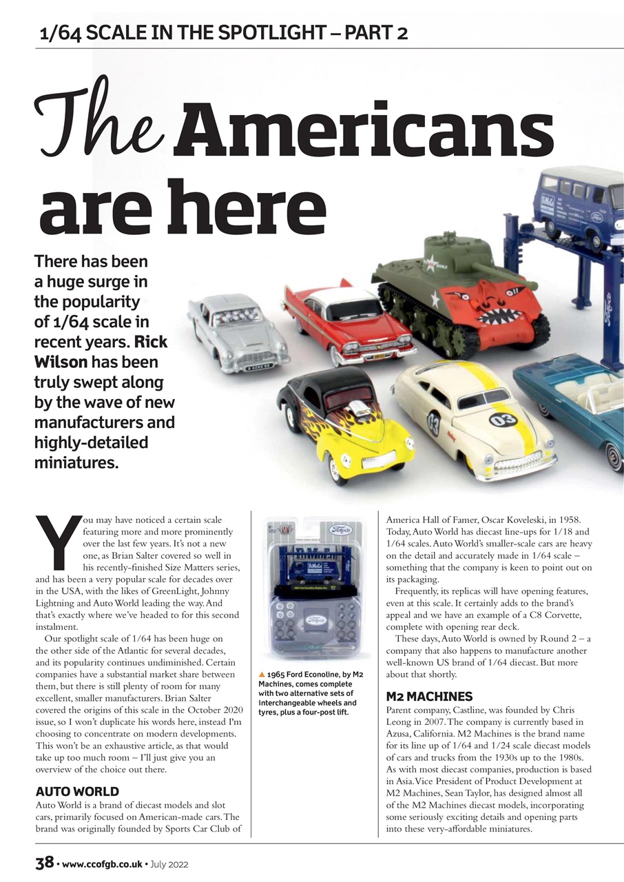 Diecast Collector Preview Pages