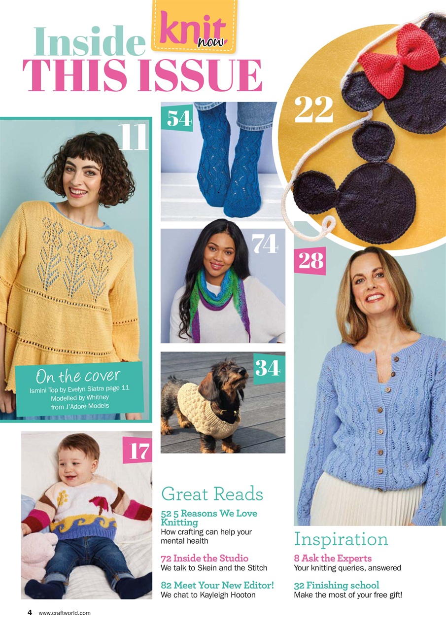 Knit Now Preview Pages
