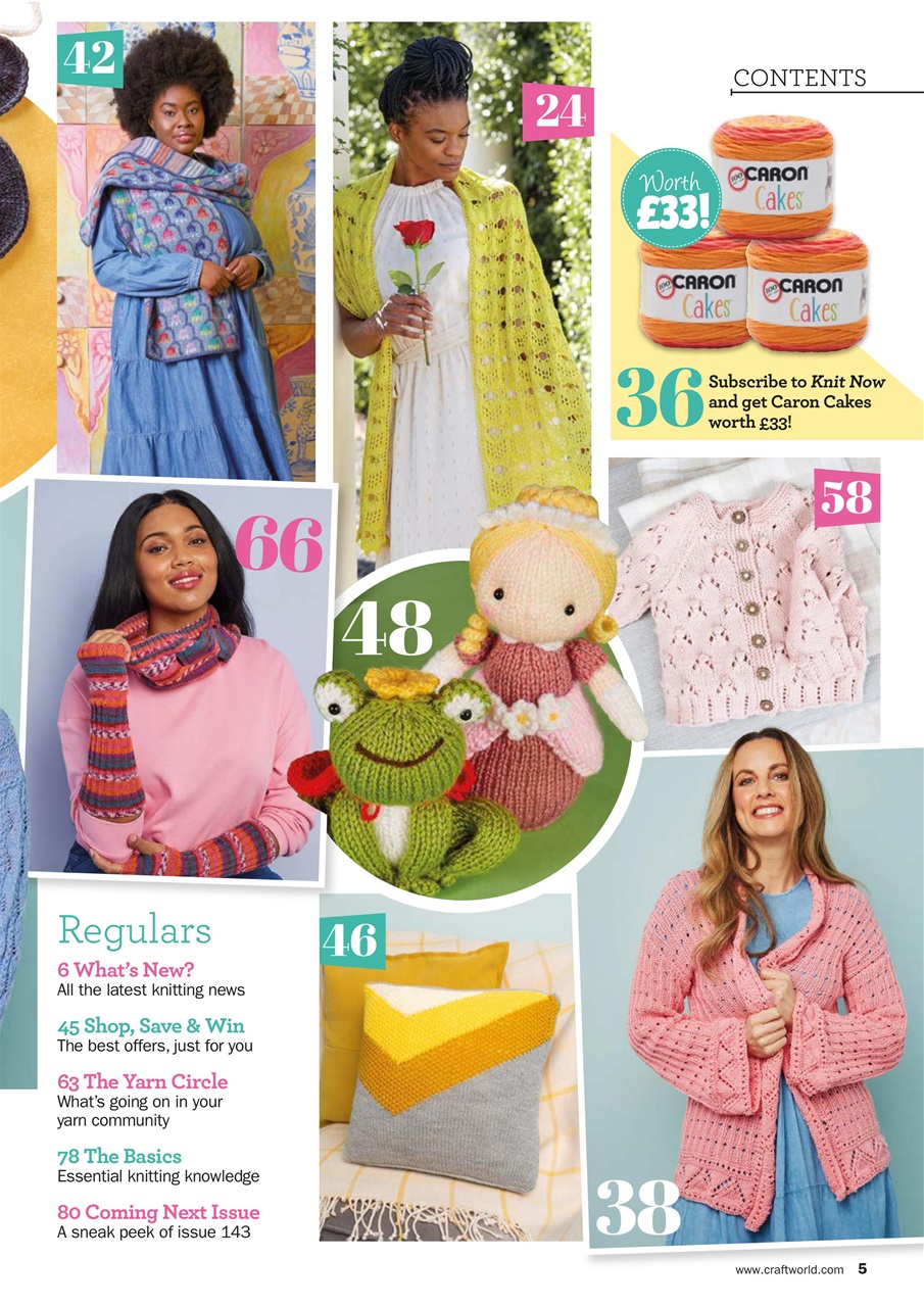 Knit Now Preview Pages