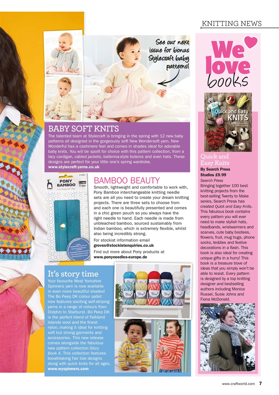 Knit Now Preview Pages