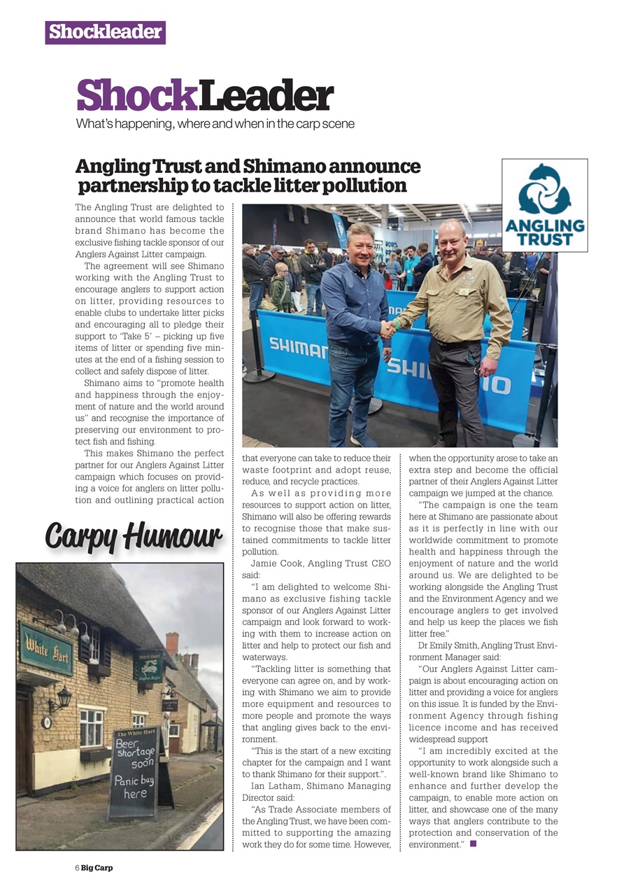 Big Carp Magazine Preview Pages