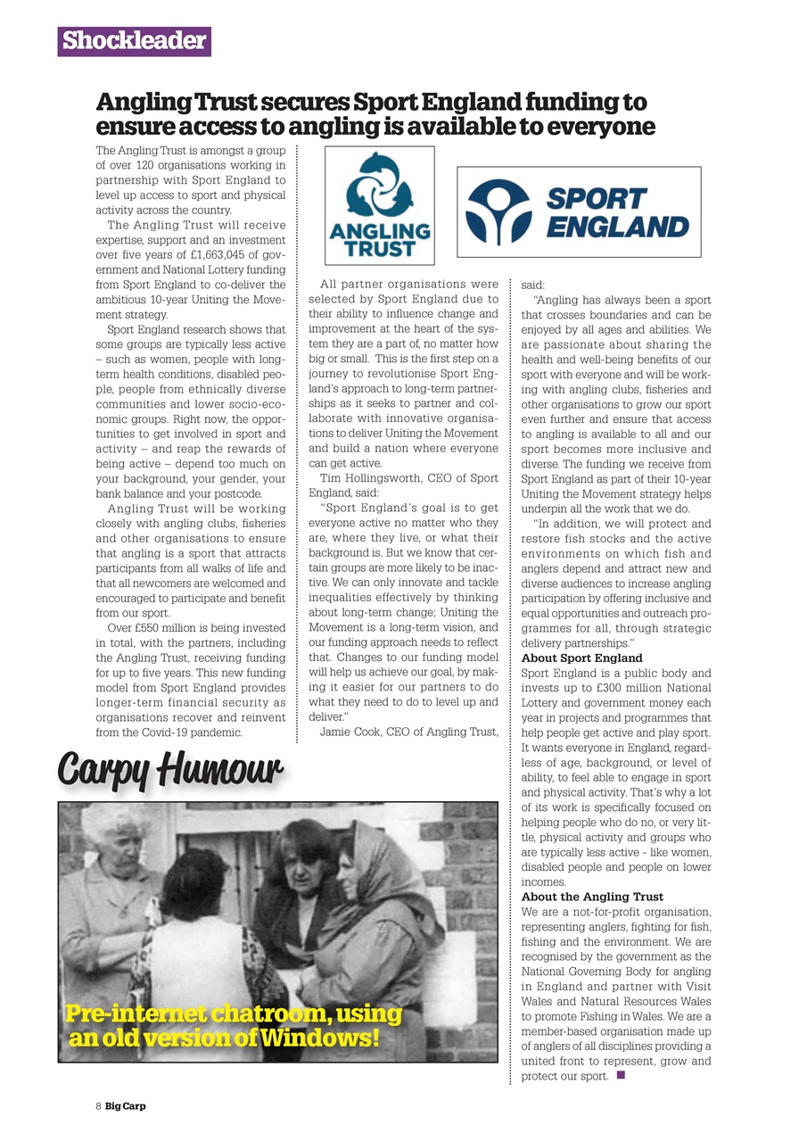 Big Carp Magazine Preview Pages