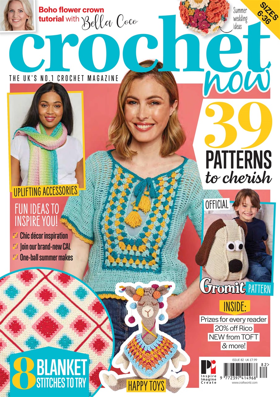 Crochet Now Magazine Preview Pages