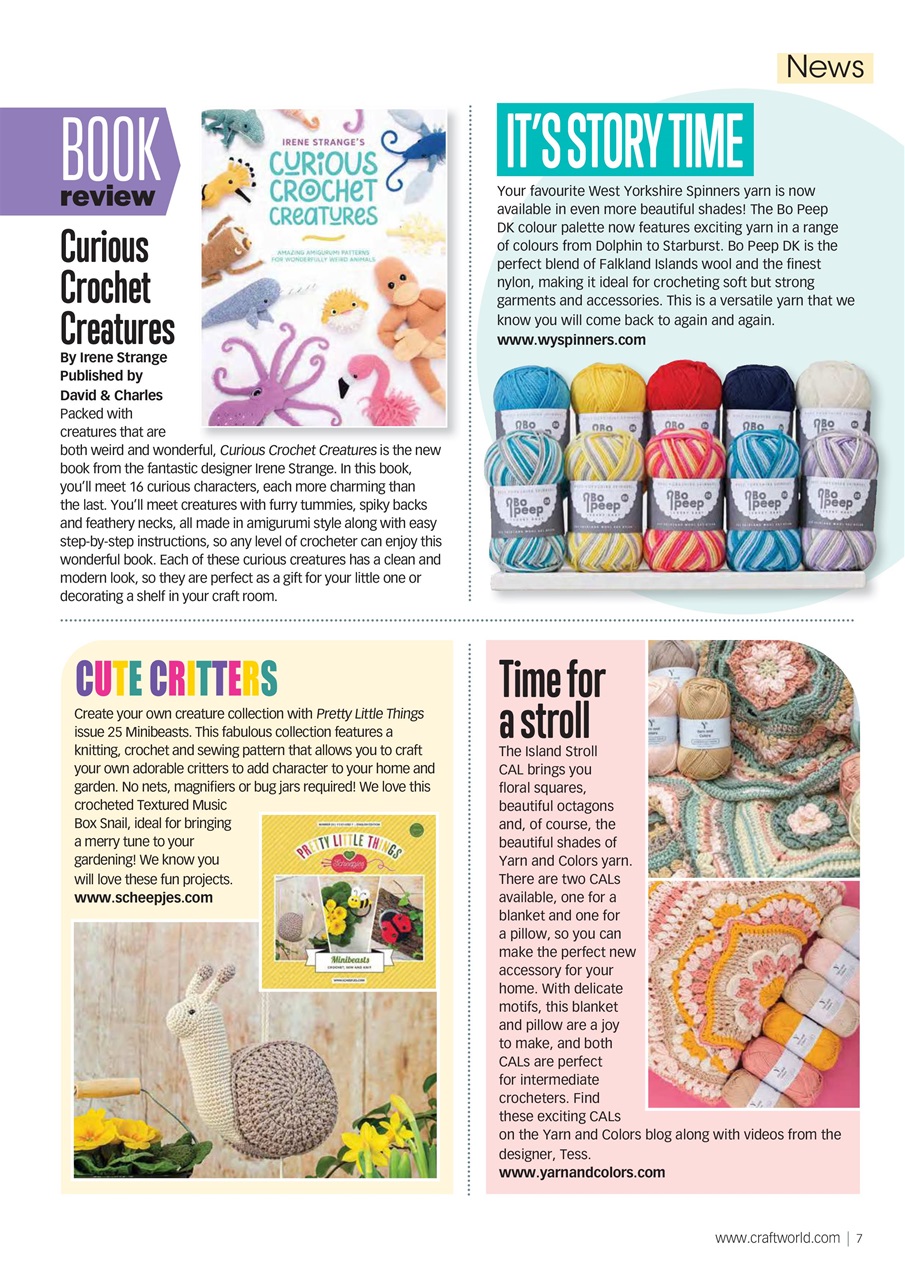 Crochet Now Magazine Preview Pages