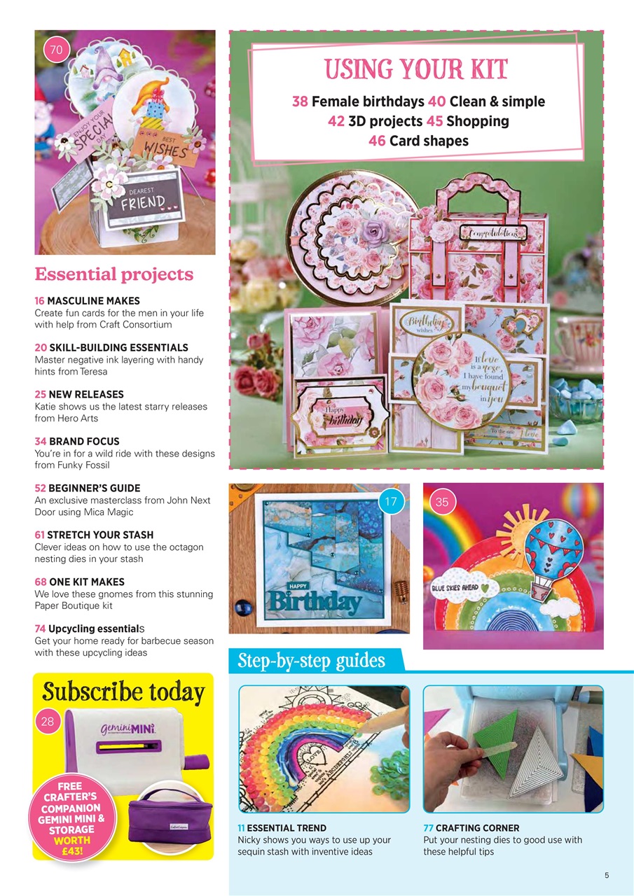 Papercraft Essentials Preview Pages