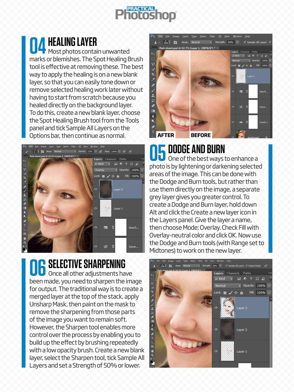 Practical Photoshop Preview Pages