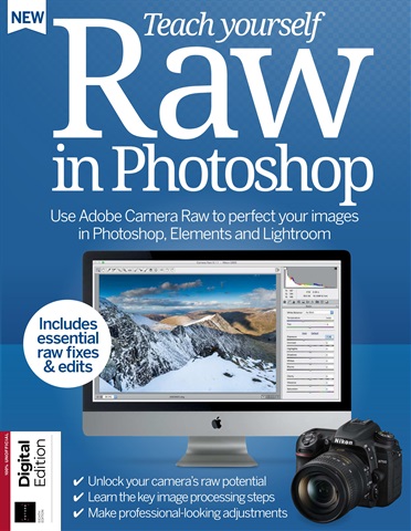 Photography Bookazine issue Teach Yourself Raw in Photoshop Eighth Edition