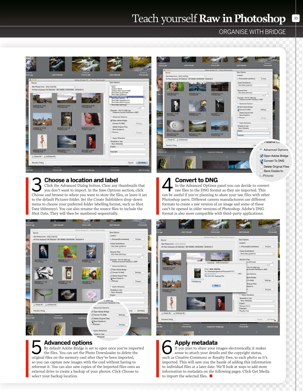 Photography Bookazine Preview Pages