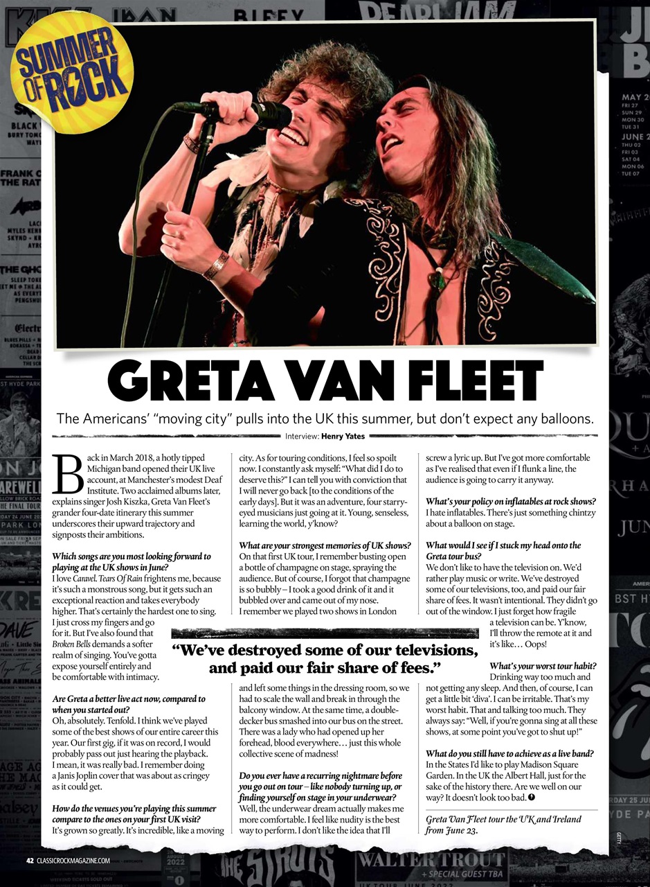 Classic Rock Preview Pages