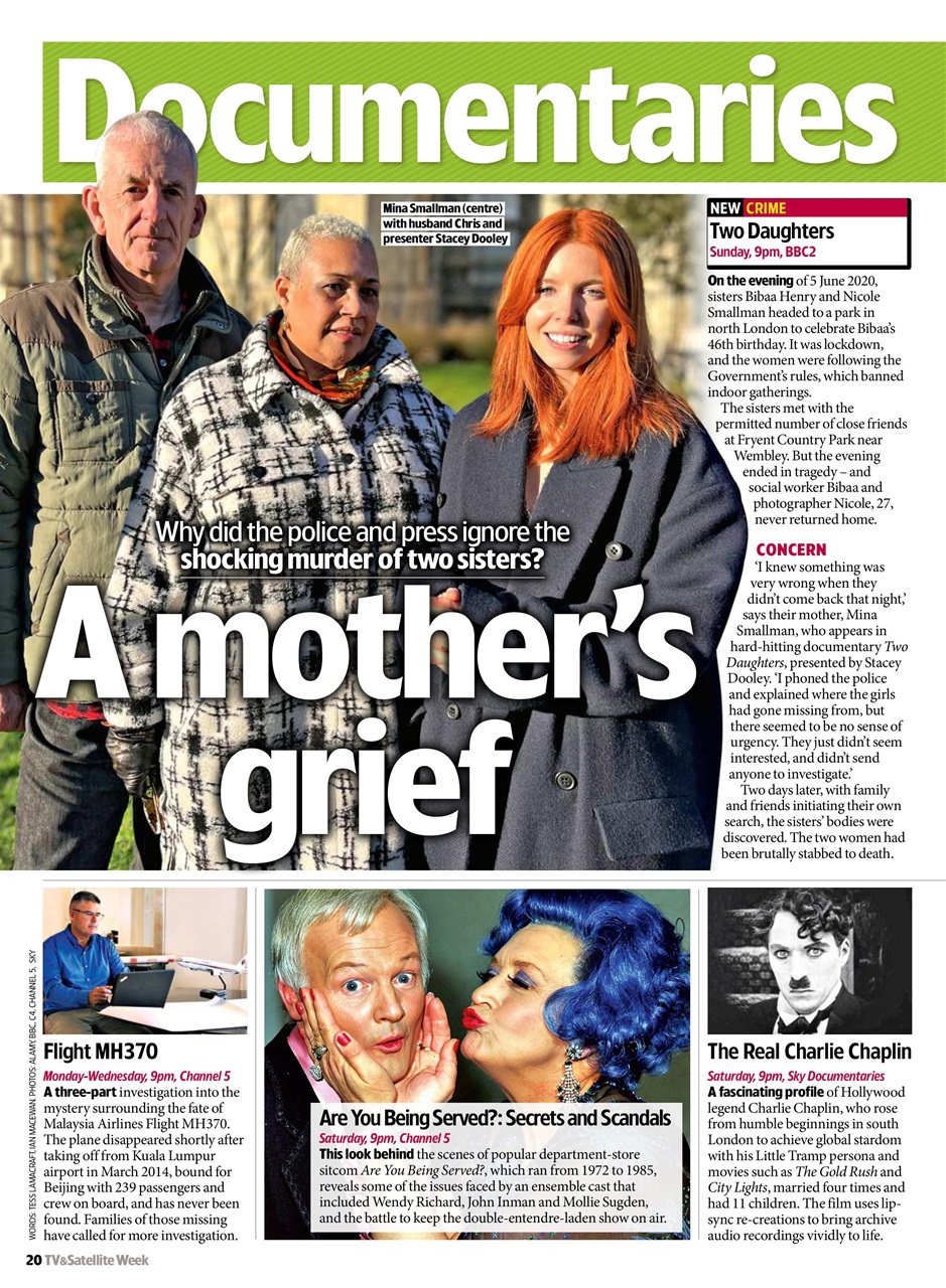 TV & Satellite Week Preview Pages