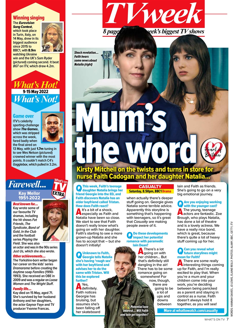 What's on TV Preview Pages