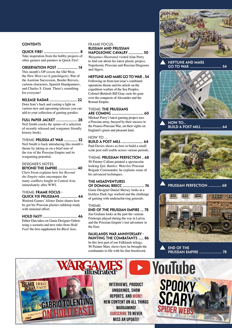 Wargames Illustrated Preview Pages