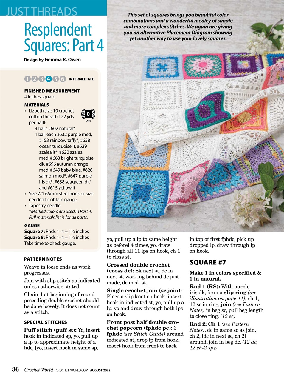 Crochet World Preview Pages