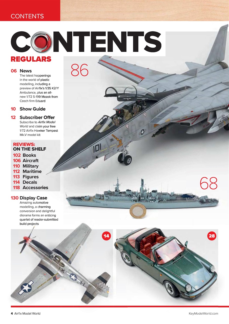 Airfix Model World Preview Pages