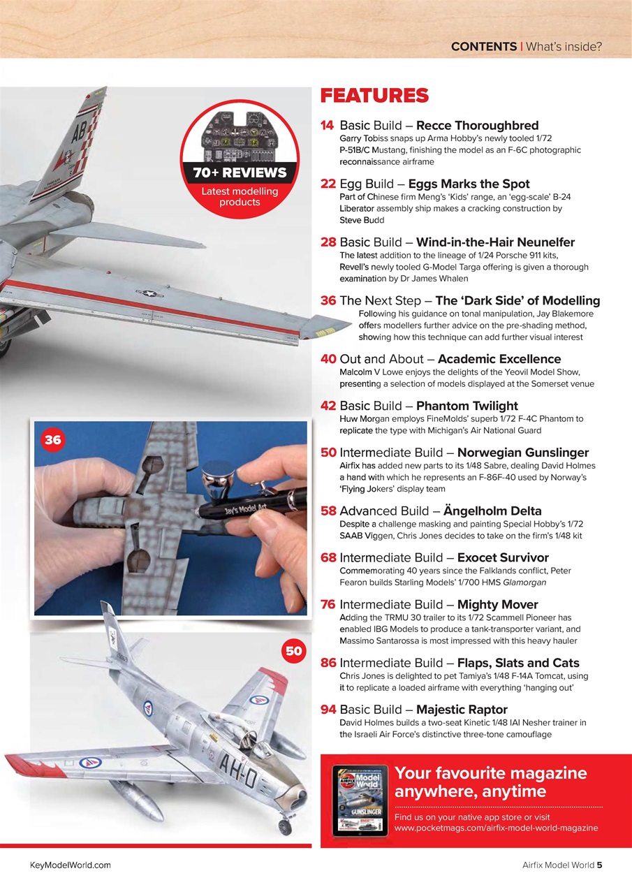 Airfix Model World Preview Pages