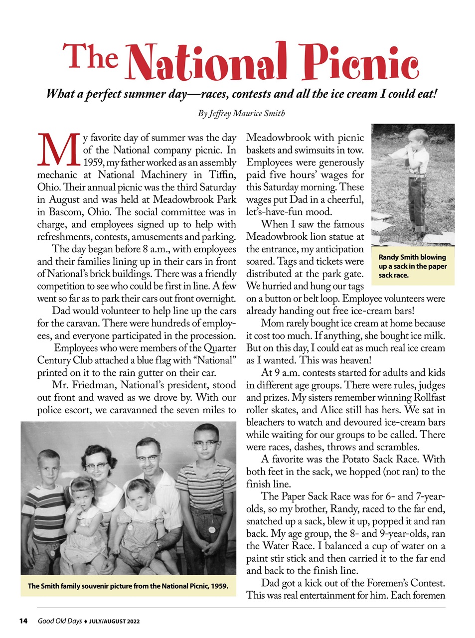 Good Old Days Preview Pages