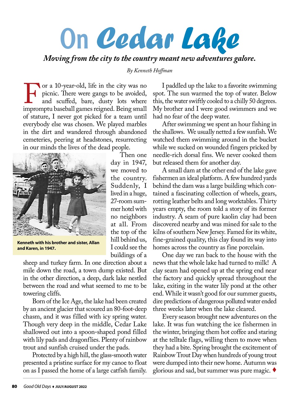 Good Old Days Preview Pages